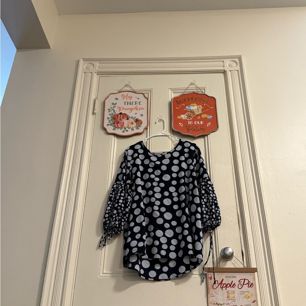 Polka Dot Women's Top